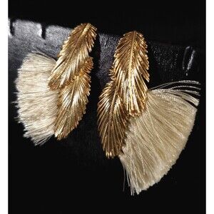 India Hicks Golden Beach Earrings Womens Gold Jewelry Retired